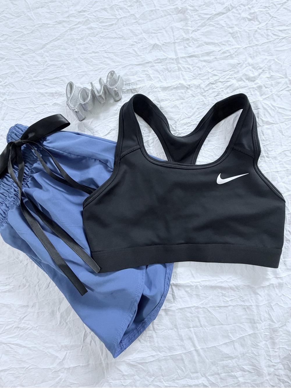 Nike Black Racerback Sports Bra